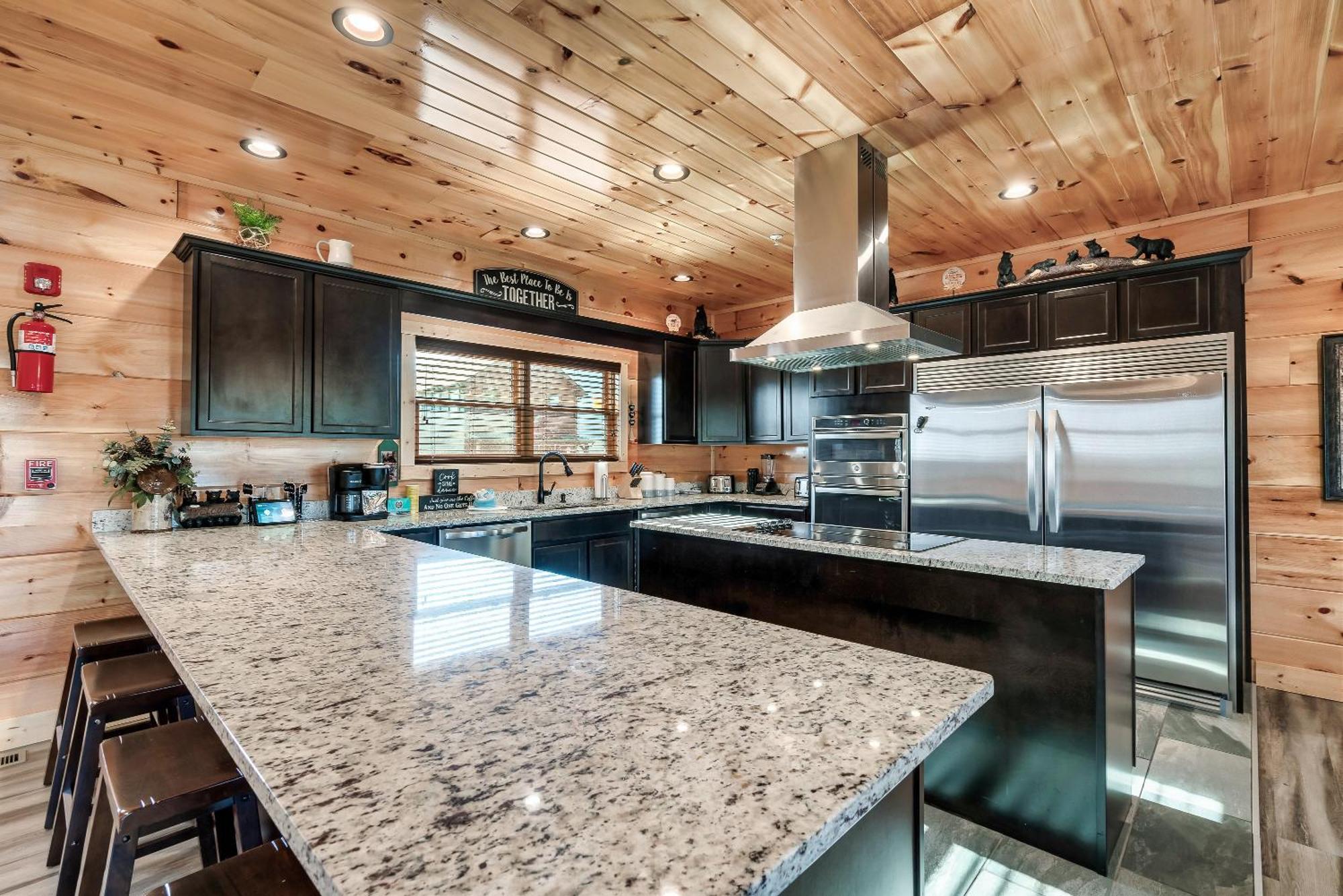 Full Equipped Cabin With A Pool And Game Room Smokies Views Gatlinburg Exteriér fotografie