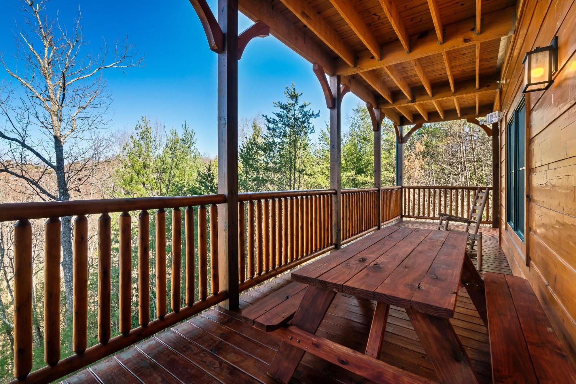 Full Equipped Cabin With A Pool And Game Room Smokies Views Gatlinburg Exteriér fotografie