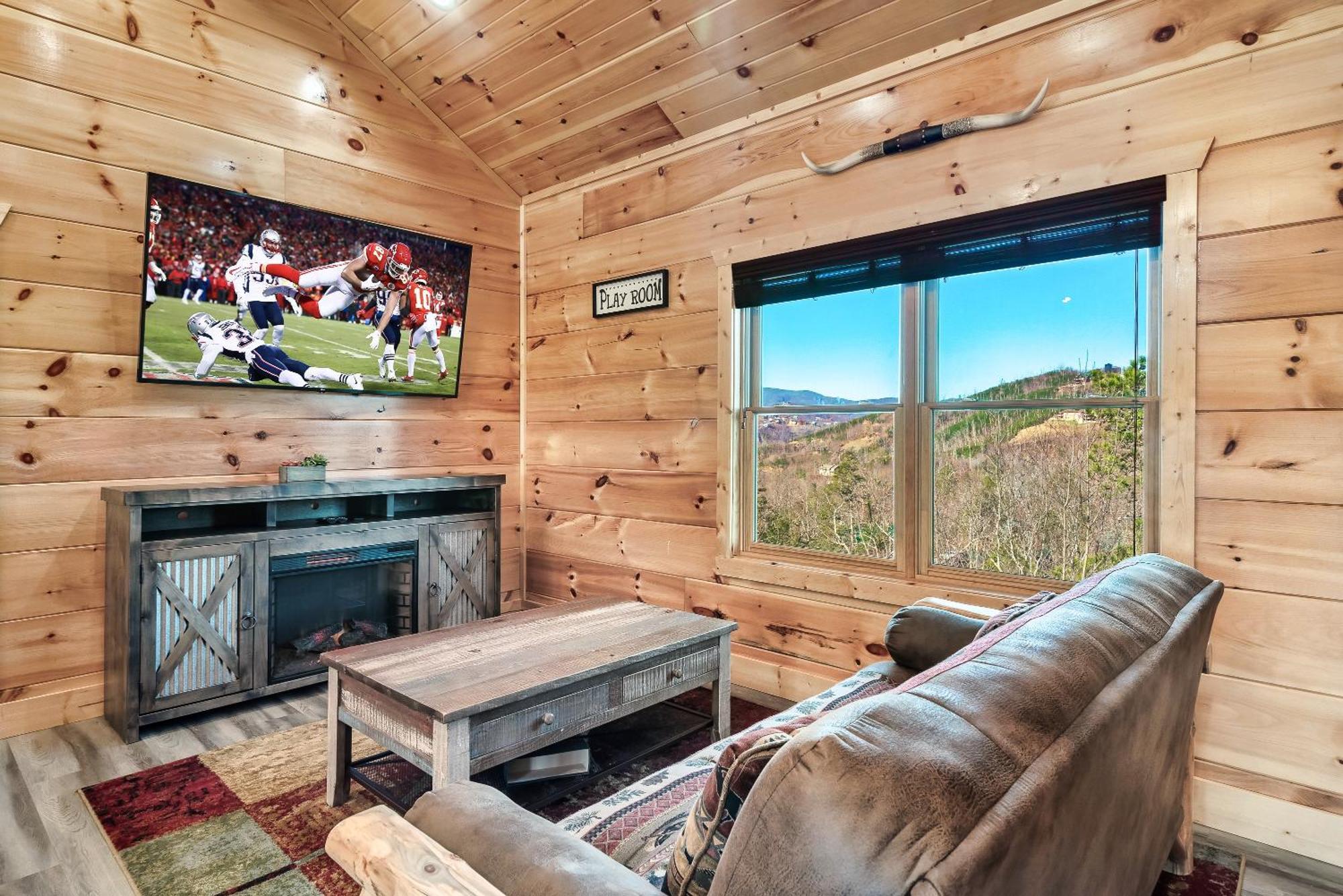Full Equipped Cabin With A Pool And Game Room Smokies Views Gatlinburg Exteriér fotografie