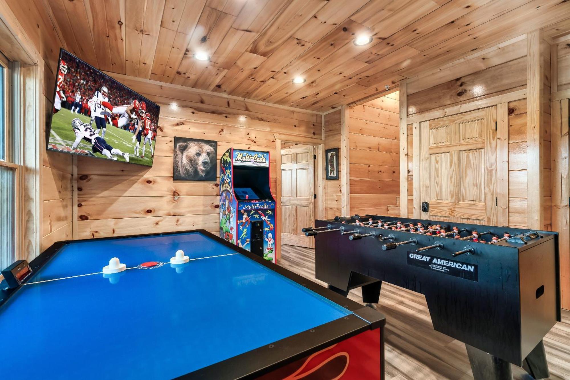 Full Equipped Cabin With A Pool And Game Room Smokies Views Gatlinburg Exteriér fotografie