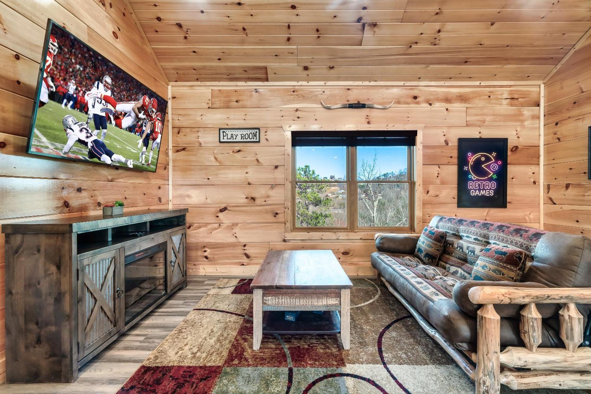 Full Equipped Cabin With A Pool And Game Room Smokies Views Gatlinburg Exteriér fotografie