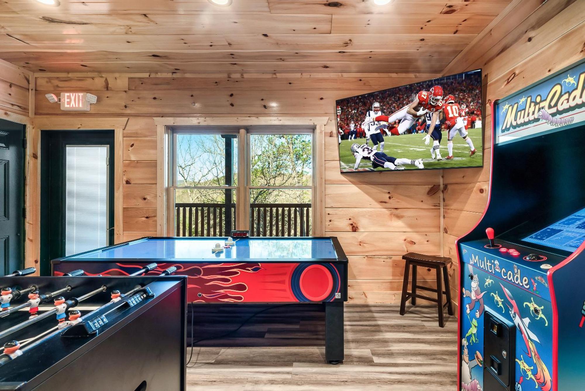 Full Equipped Cabin With A Pool And Game Room Smokies Views Gatlinburg Exteriér fotografie