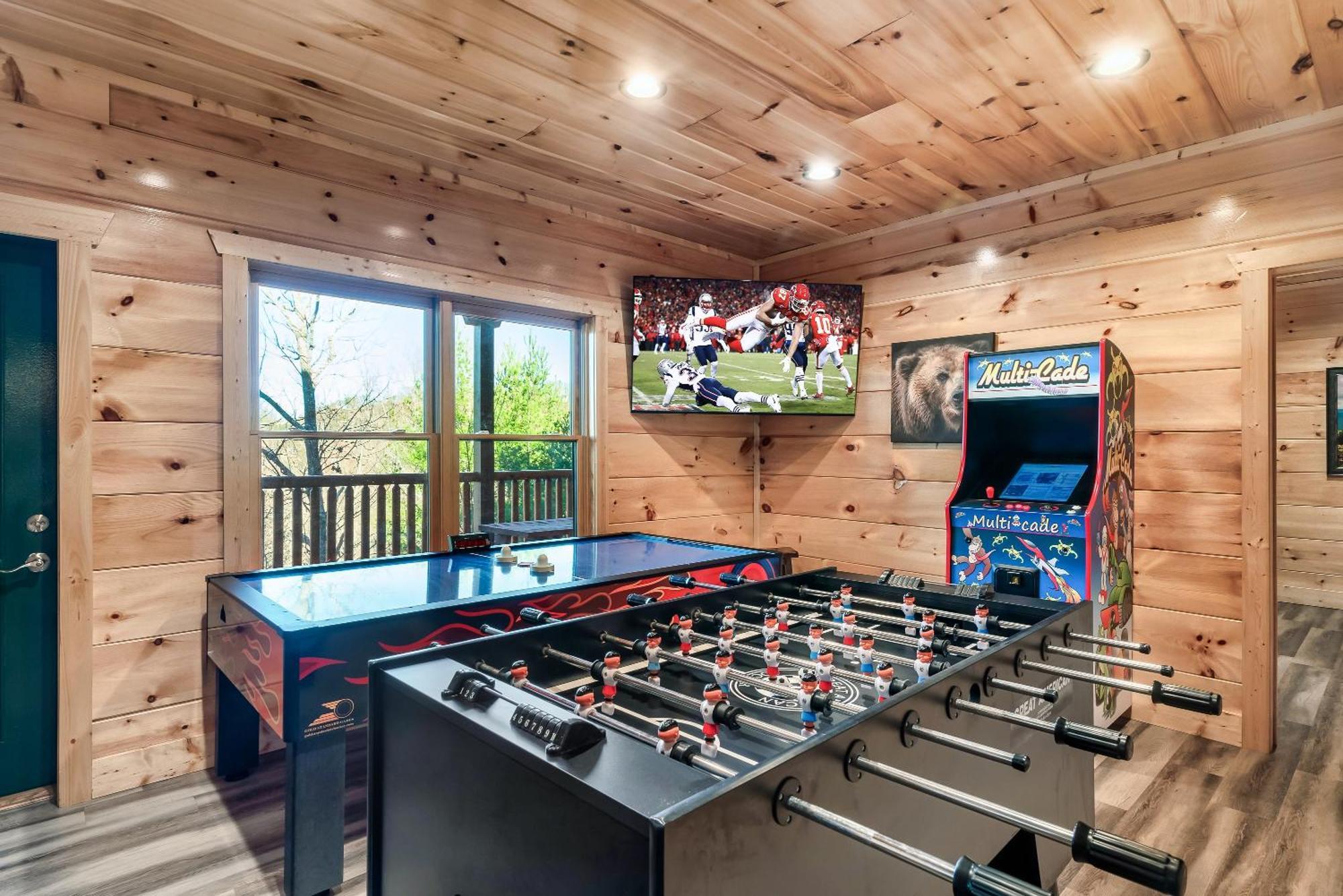 Full Equipped Cabin With A Pool And Game Room Smokies Views Gatlinburg Exteriér fotografie