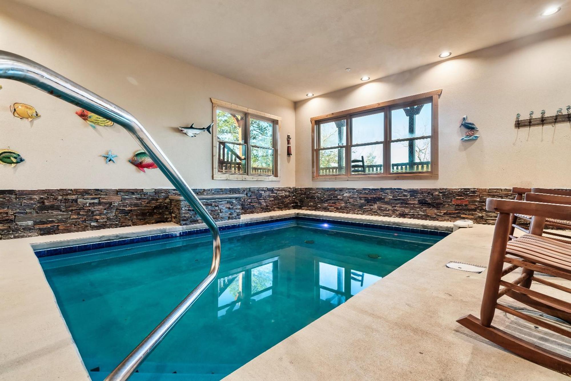 Full Equipped Cabin With A Pool And Game Room Smokies Views Gatlinburg Exteriér fotografie